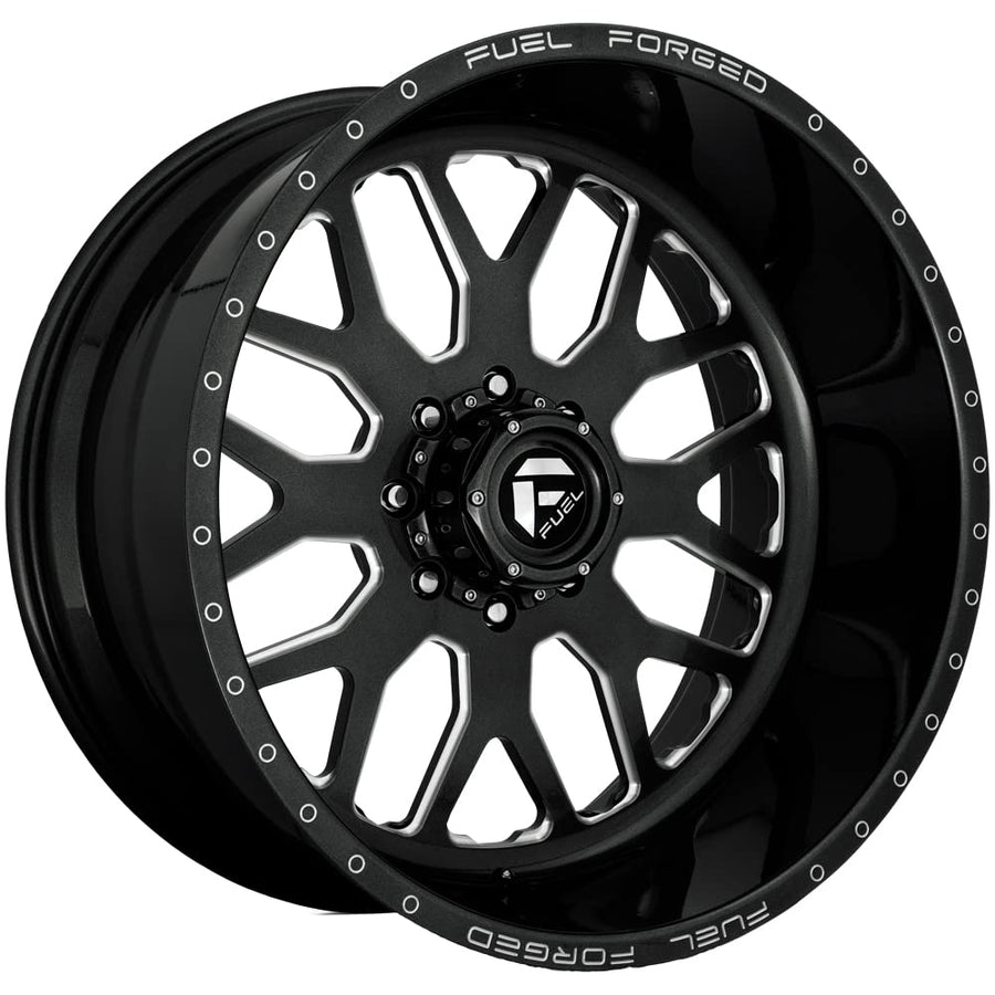 Mono Fuel D19 24X12 8X180 GL-BLK-MIL -50MM - DE1924201845