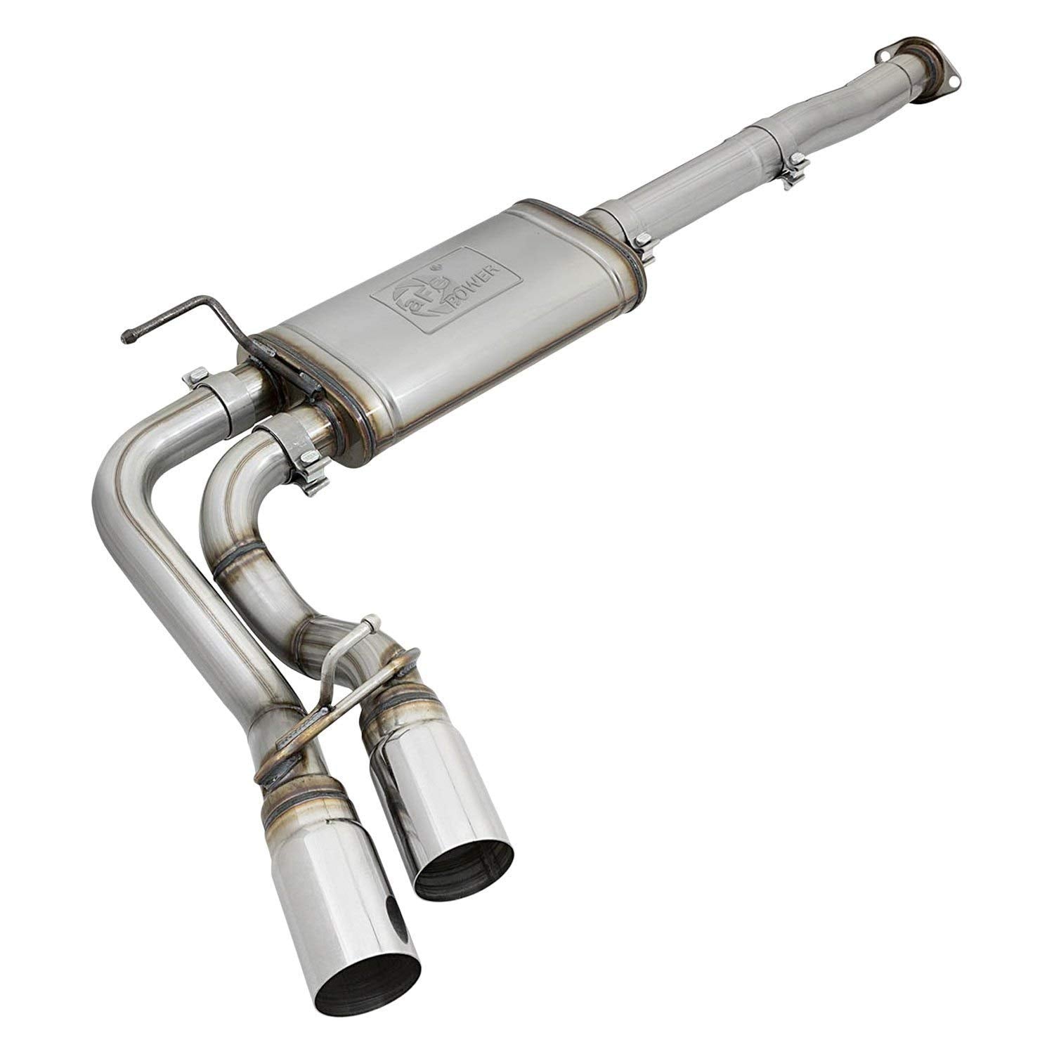 Rebel Series aFe Power Exhaust System (3", Cat-Back, Stainless Steel) 49-46033-P