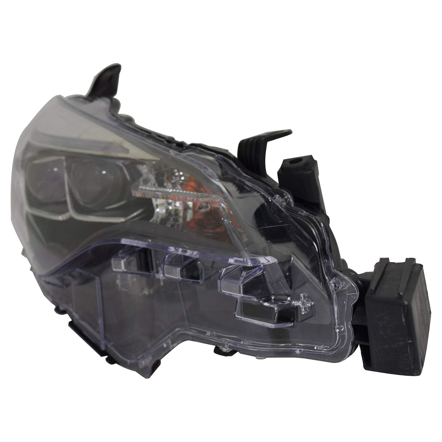 Right TYC Headlight Assembly Compatible with 2017-2019 Toyota Corolla