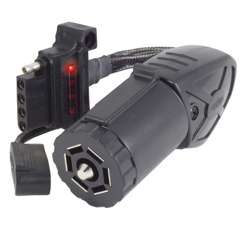 Hopkins 47390 Towing Solutions Endurance LED Test 7 Blade to 5 Flat Flex Adapter