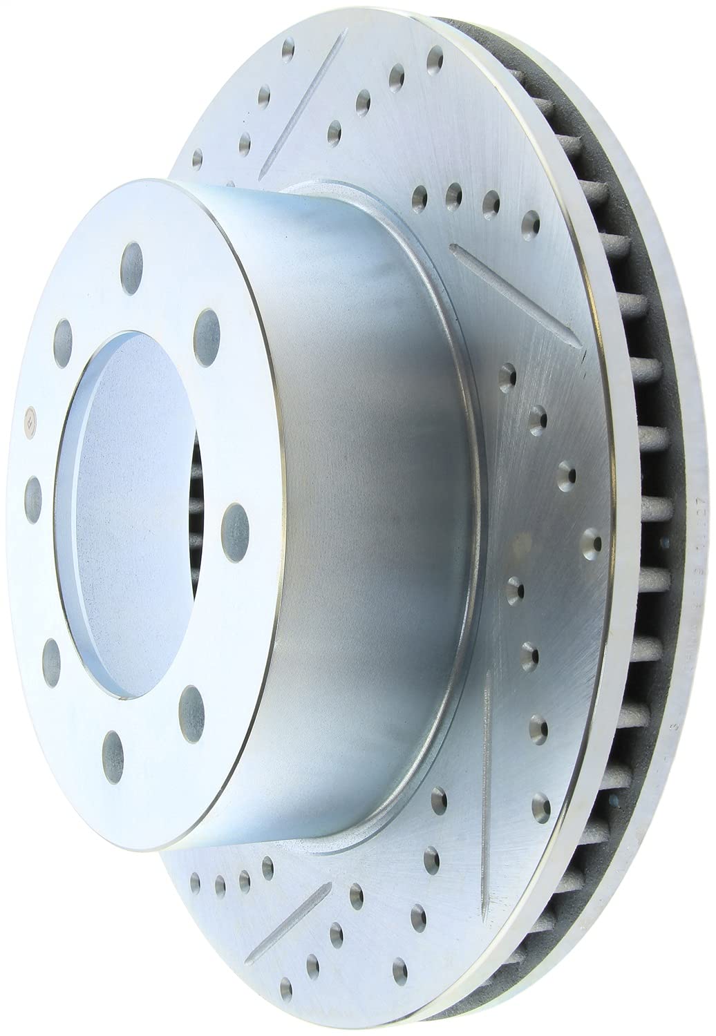 Right Stoptech 227.67061R Select Sport Drilled & Slotted Rotor