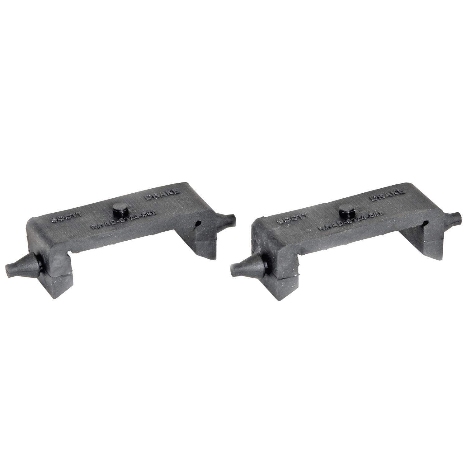C7OZ-8124-A4 Scott Drake Upper Radiator Insulators 4-Row
