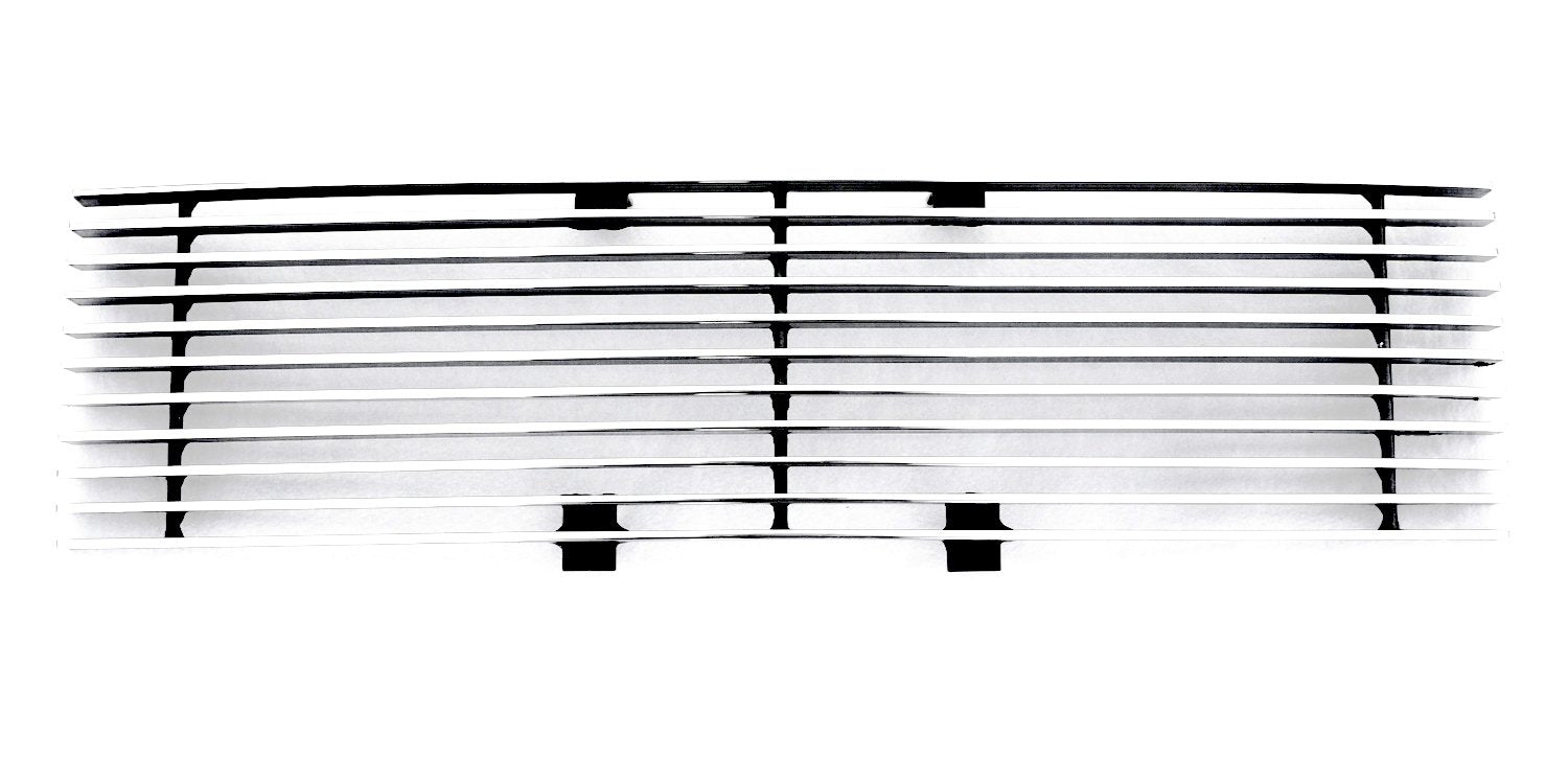 2009-2014 F-150 T-Rex Grilles Billet Bumper Grille, Polished, 1 Pc, Bolt-On - PN #25569, black