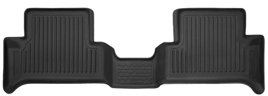 Husky Liners X-act Contour Floor Mats | 2015-2022 Chevrolet Colorado & GMC Canyon, Extended Cab Fits | 2nd Row, 1-pc Black - 53921