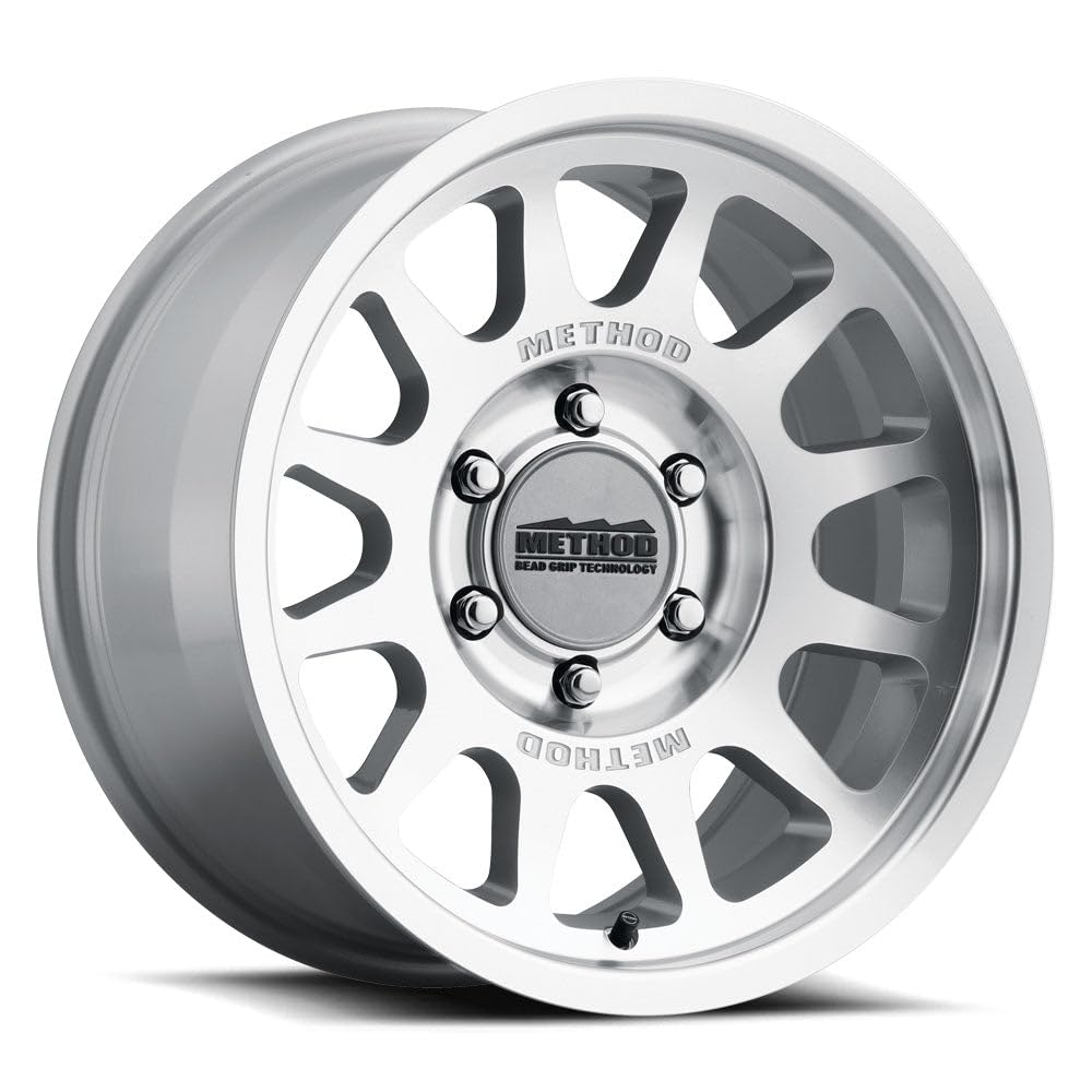 MR703 Method Race Wheels Bead Grip 17x8.5 6x5.5" +0mm Machined Wheel Rim 17 Inch MR70378560300