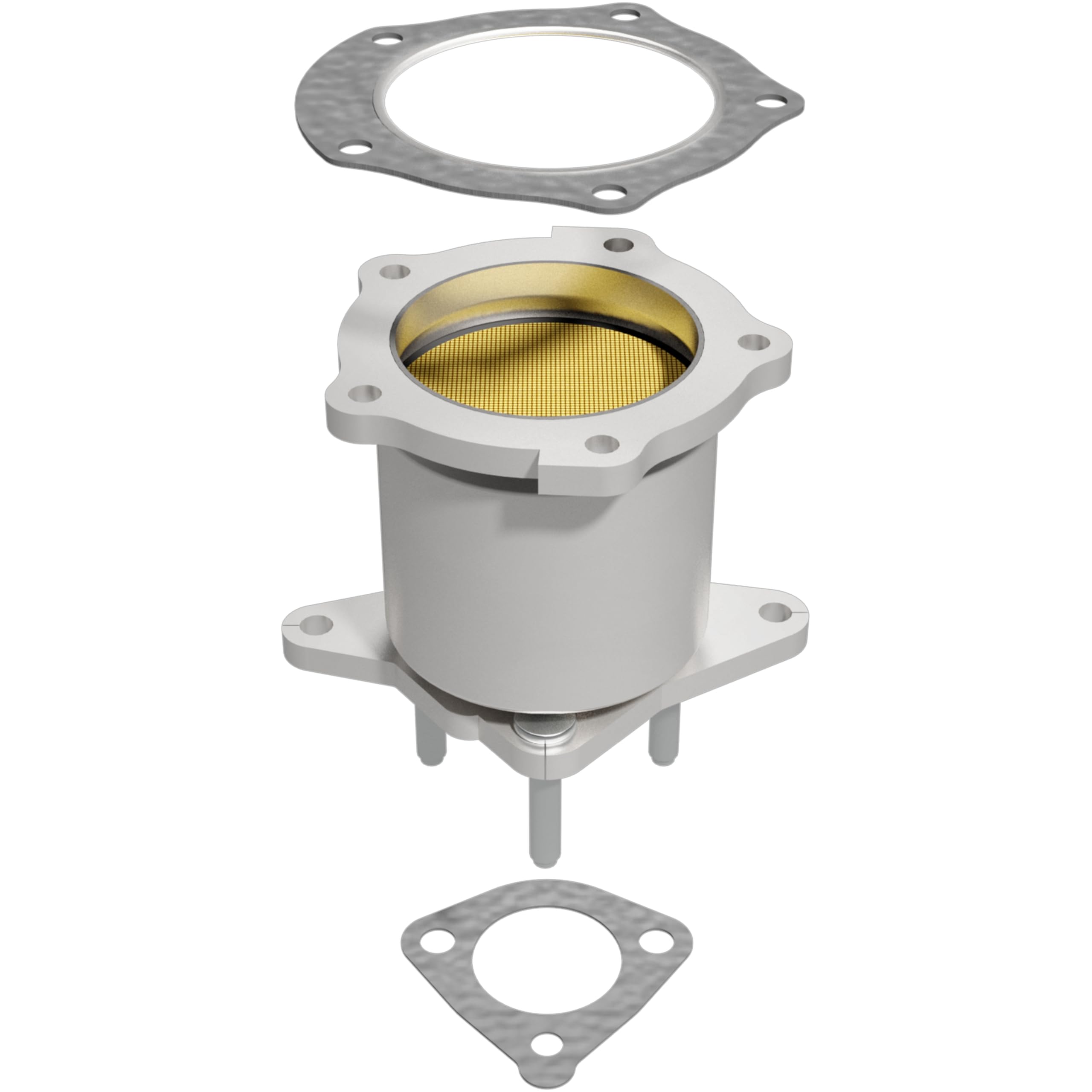 Catalytic Converter MagnaFlow 50671: HM Grade, Direct-Fit, Compatible with 1995-1998 Mazda Protege (Federal/EPA Compliant)