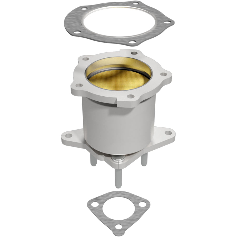Catalytic Converter MagnaFlow 50671: HM Grade, Direct-Fit, Compatible with 1995-1998 Mazda Protege (Federal/EPA Compliant)
