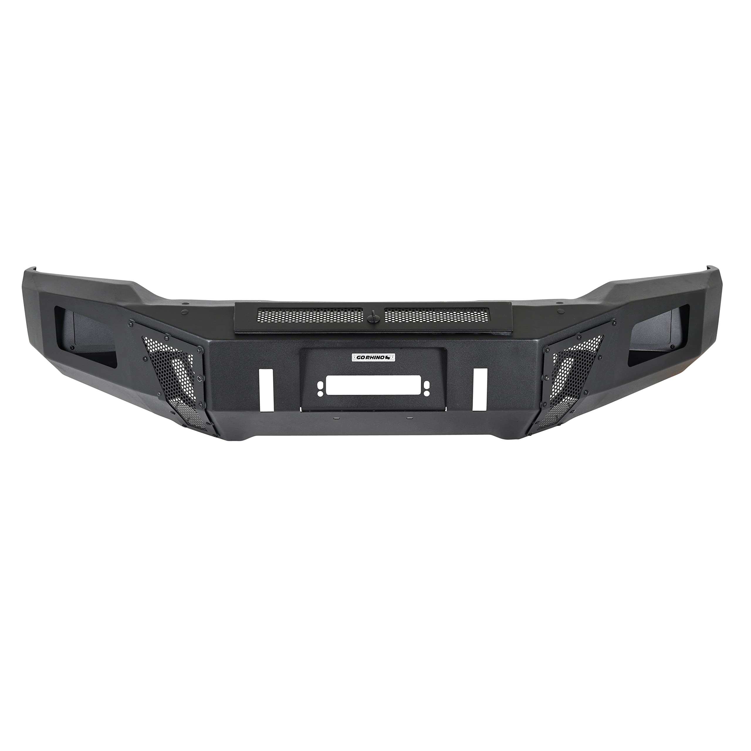 Go Rhino Front Bumper BR6 | Mild Steel, Textured Black | 24397T | Fits 2018 - 2020 Ford F-150 (Excludes Models with Active Park Assist & Adaptive Cruise Control)