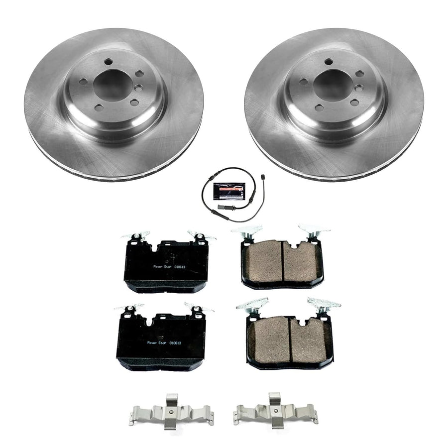 Power Stop Autospecialty KOE7074 Front Replacement Brake Kit-OE Brake Rotors & Ceramic Brake Pads