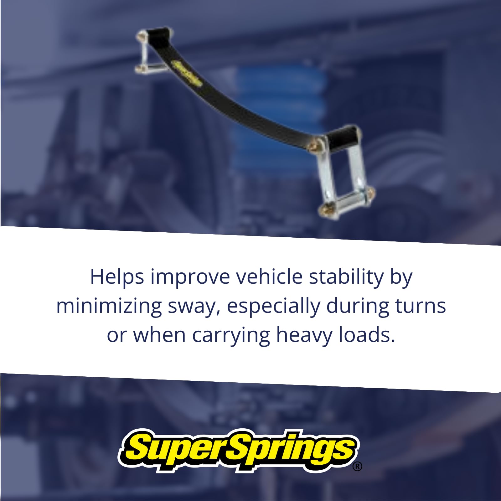 SuperSprings SSA48.5 for RAM 4500|5500,Black