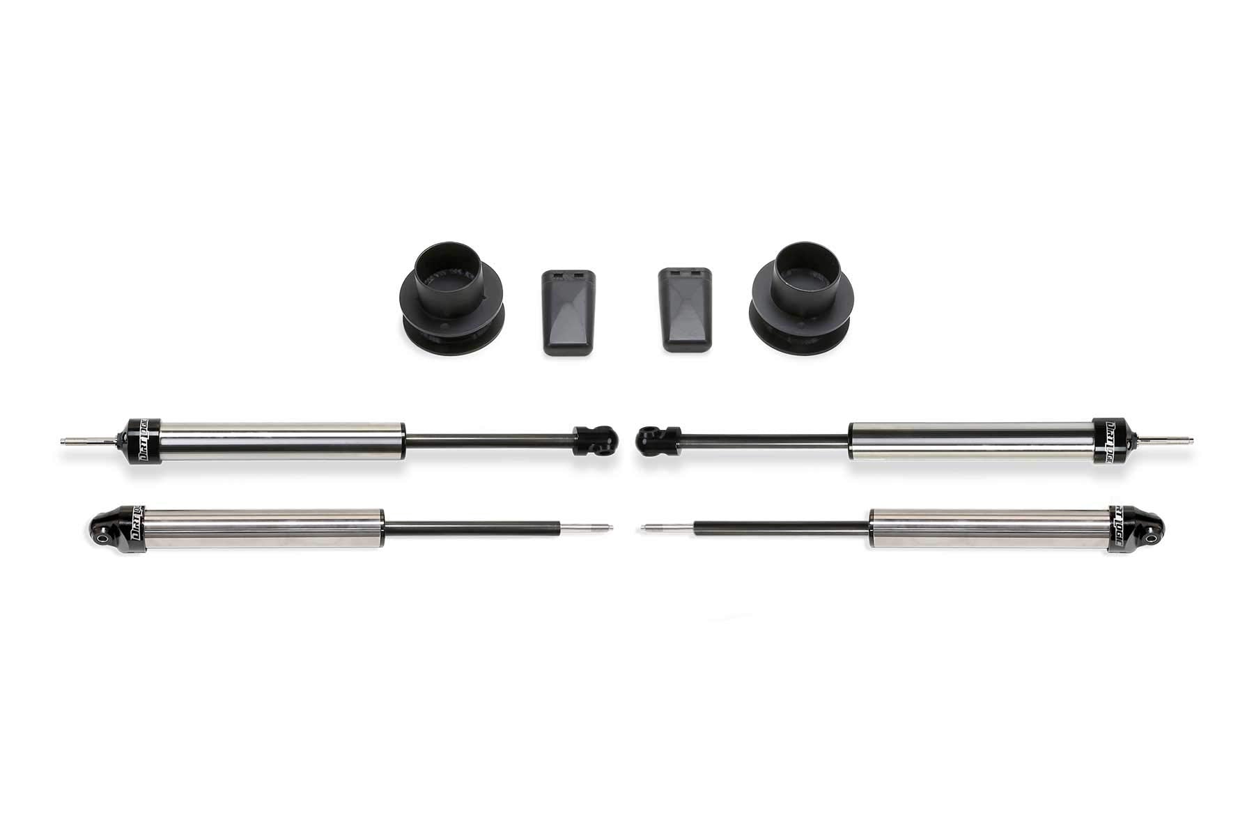 2.5 Coil Fabtech SPCR KIT W/DLSS SHK