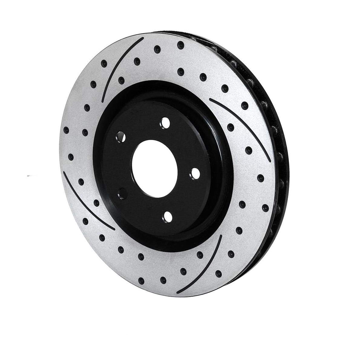Front-Rotor-SRP-C5/C6 L/H-BLK Vette