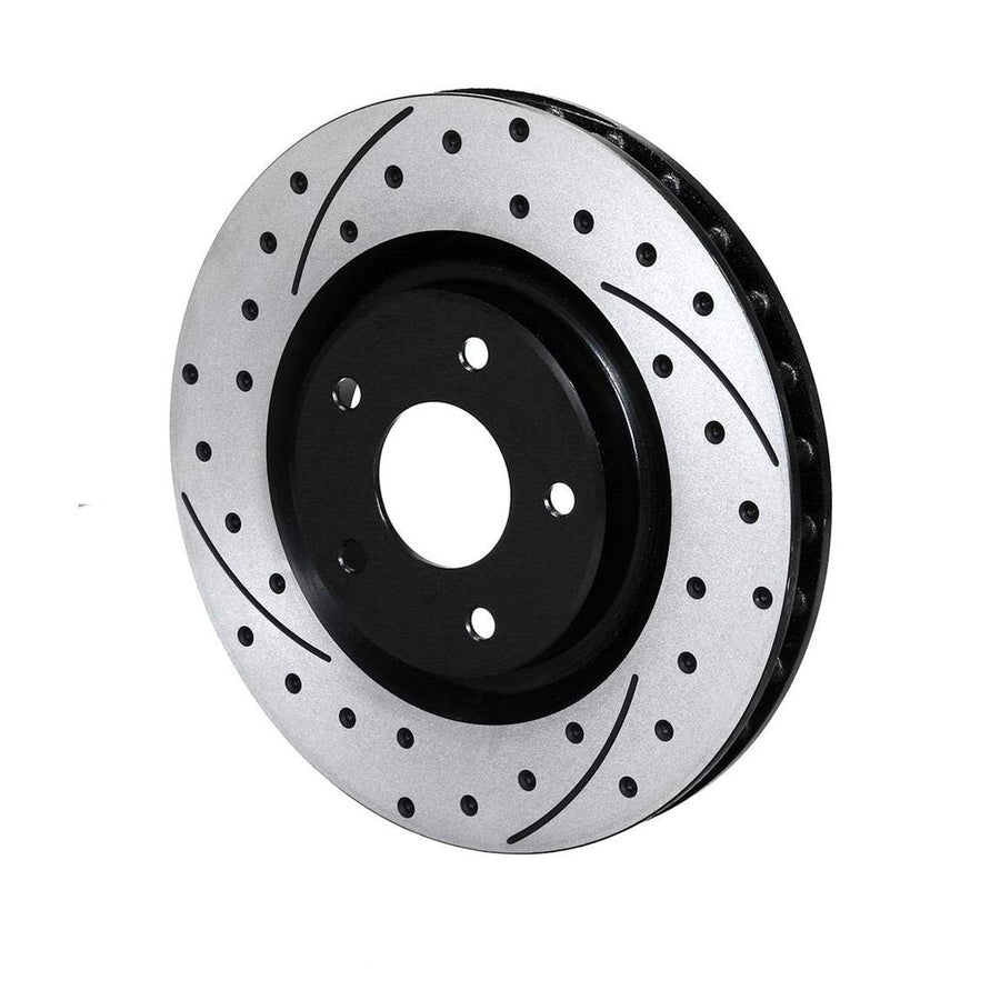 Front-Rotor-SRP-C5/C6 L/H-BLK Vette