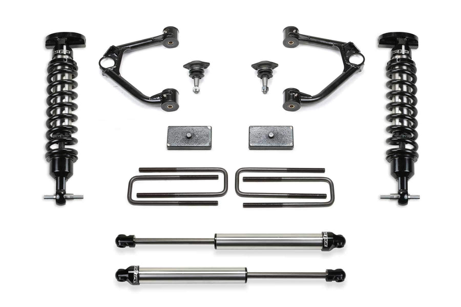 K1195DL Fabtech Motorsports 1.5 Budget Sys W/ Dl 2.5 & 2.25 20