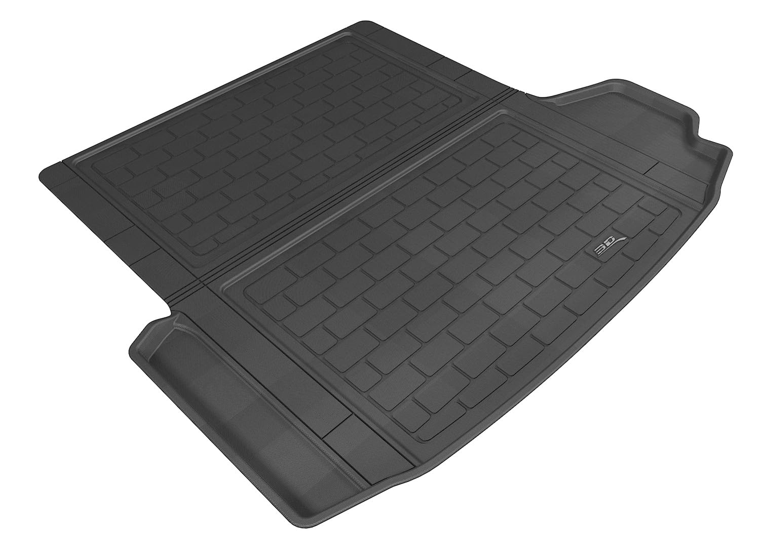 3D MAXpider Kagu Custom Fit Cargo Liner (Black) Compatible with BMW 3 Series Gran Turismo 2013-2019 - Cargo Liner