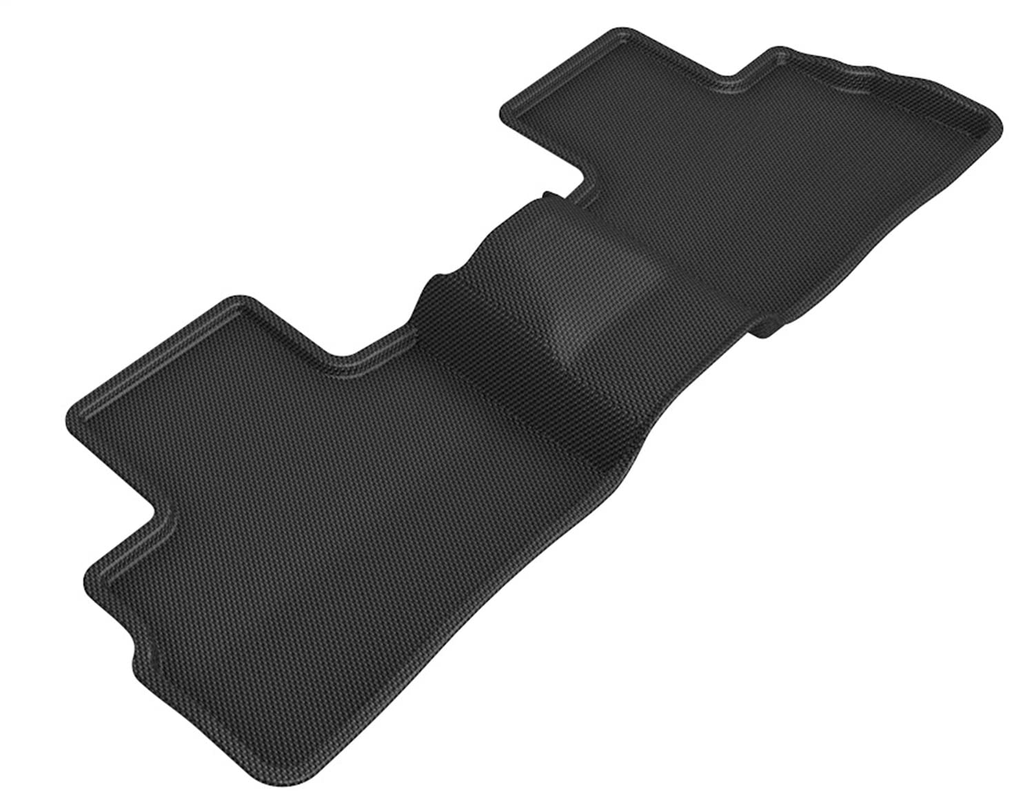 Kagu 3D MAXpider Custom Fit Floor Mat (Black) Compatible with Nissan Sentra 2020-2024 - Second Row