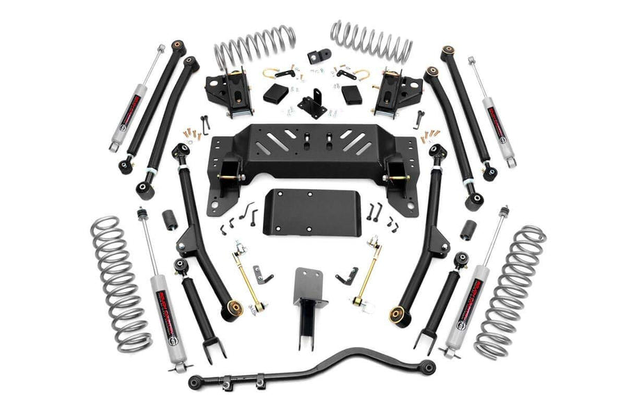 Rough Country 4" Lift Kit Long Arm for 1993-1998 Jeep Grand Cherokee ZJ - 90222