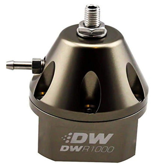 DeatschWerks Adjustable DWR1000 Fuel Pressure Regulator, Anodized Titanium