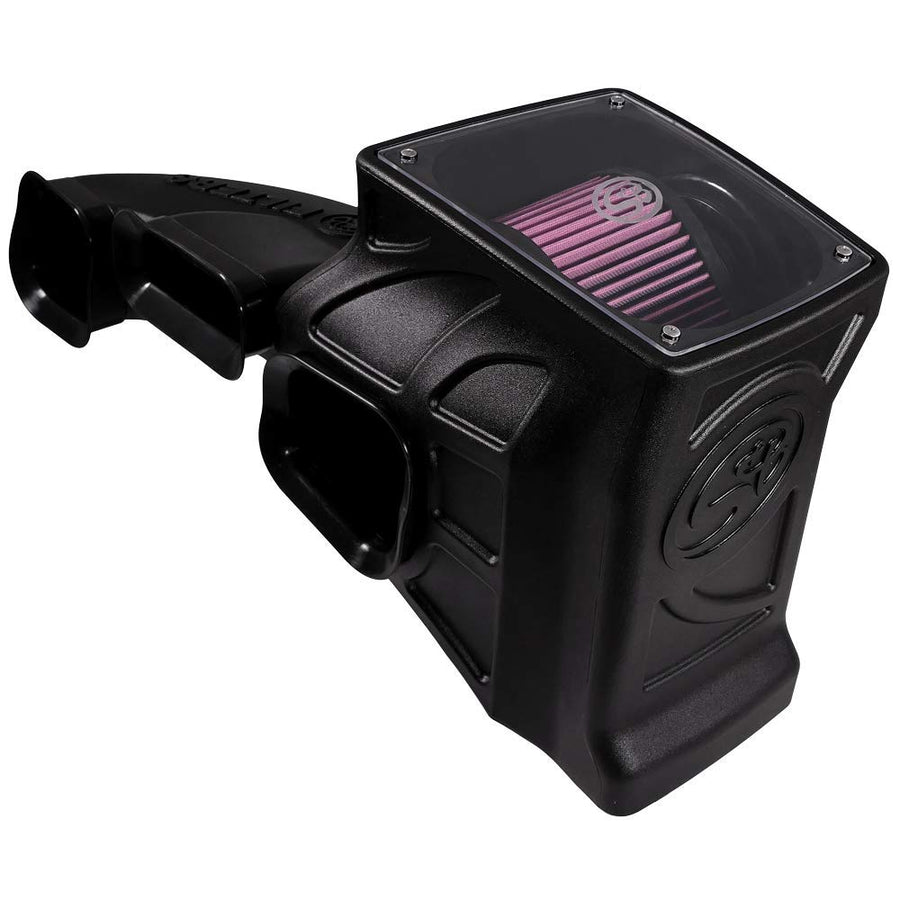 Cold Air Intake S&B Filters 75-5086 For 2016-2019 Colorado/Canyon Duramax 2.8L (Oiled Cleanable, 8-ply Cotton Filter)