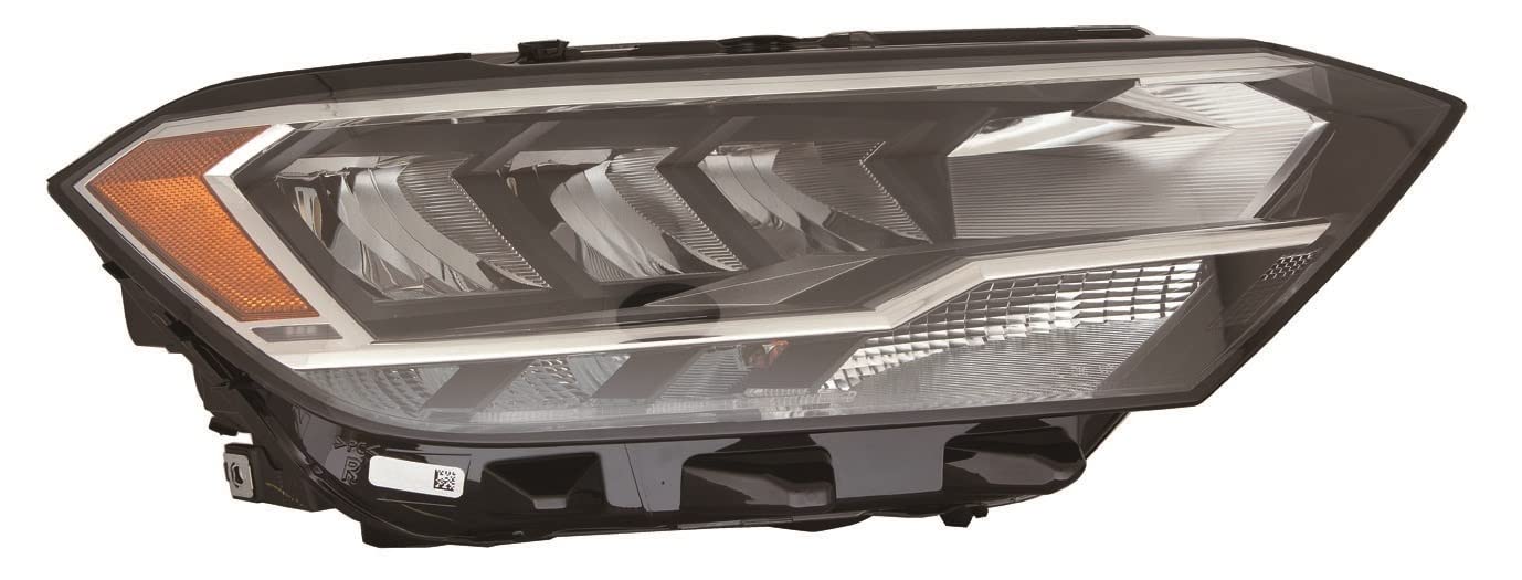 Go-Parts - Headlight for 2019-2021 Volkswagen Jetta Front Headlamp Assembly - Right (Passenger) (CAPA Certified) Sedan Replacement VW2503174C VW2503174C 2020