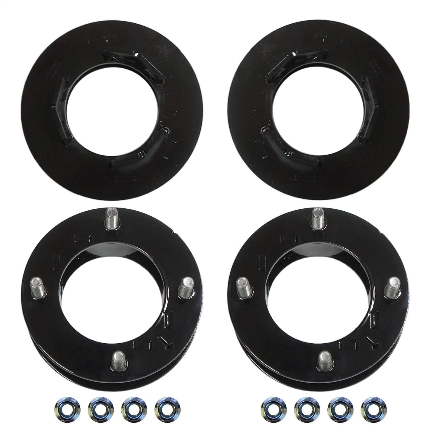 Skyjacker Suspension TU2225MSP Lift Kit - 2.5 in Lift - Spacers/Hardware Included - Steel - Black Powder Coat - Toyota Fullsize Truck 2022-23 - Kit