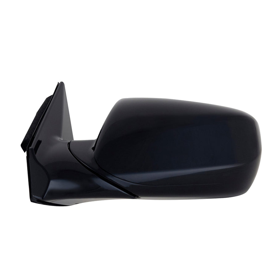Fit System Mirror Driver Side for Hyundai Santa Fe Sport, Black, PTM Cover, Foldaway, w/o Memory, w/o Blind spot Detection, Power