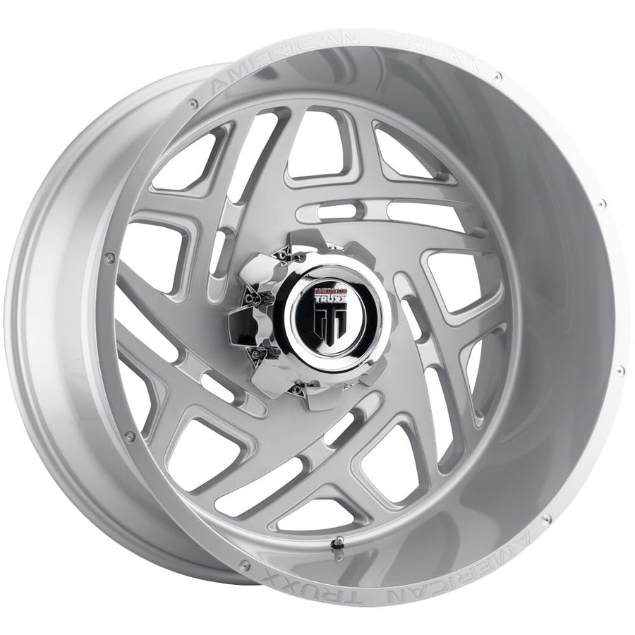 American Truxx AT1904 Brushed Texture 22X12 6-135/6-139.7 -44mm 106.1mm AT1904-22237BT-44 Cosmos