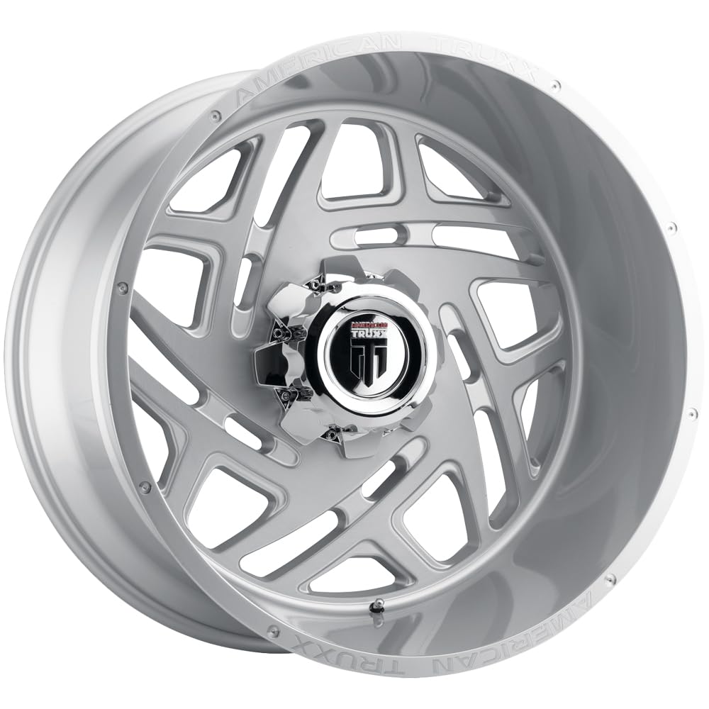American Truxx AT1904 Brushed Texture 22X12 6-135/6-139.7 -44mm 106.1mm AT1904-22237BT-44 Cosmos