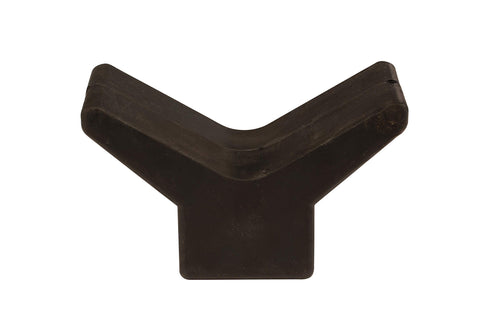 attwood Black Universal Rubber Bow Stop, 3" X 3" (11201-1)