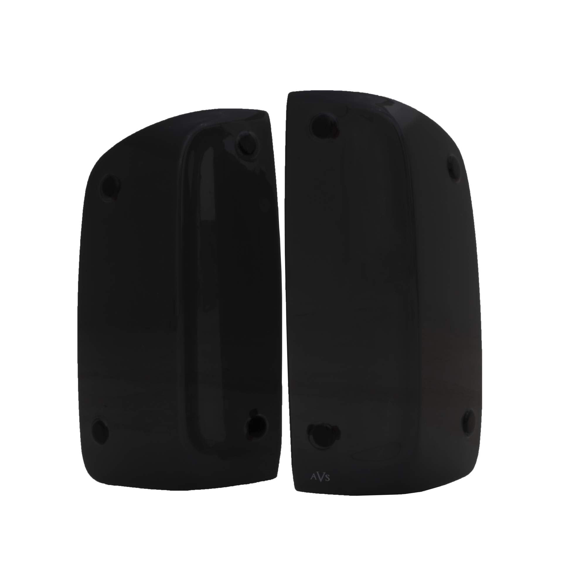 Tailshades Auto Ventshade [AVS] / Blackout | Fits 2019 - 2024 Chevrolet Silverado 1500, 2 pcs. | Black - 33637