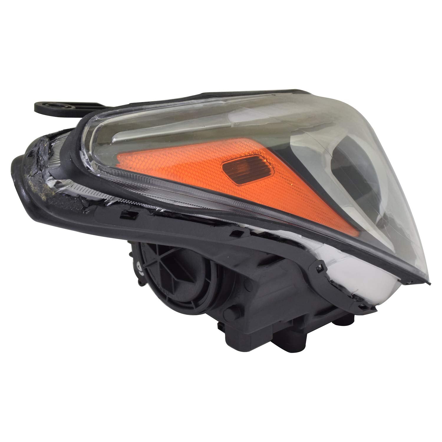 Right TYC Headlight Assembly Compatible with 2017-2018 Hyundai Santa Fe