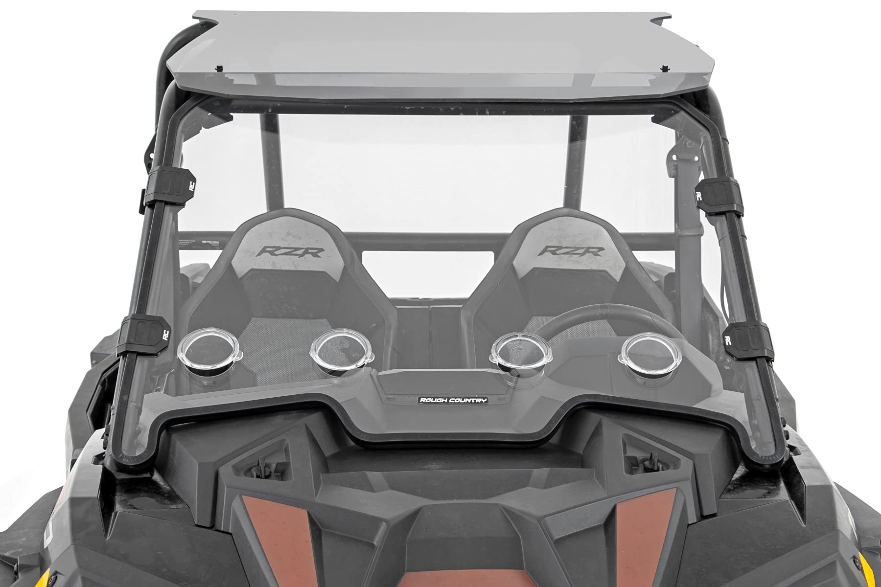 Vented Rough Country Full Windshield for Polaris RZR XP 1000-98292010