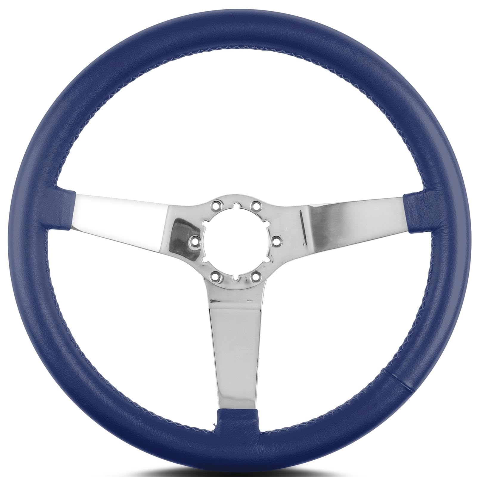 3 14" Polished Lecarra Standard Grip Blue Vette 63204