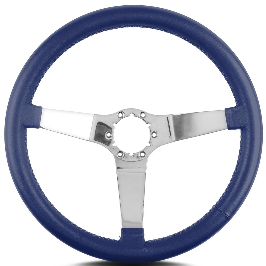 3 14" Polished Lecarra Standard Grip Blue Vette 63204