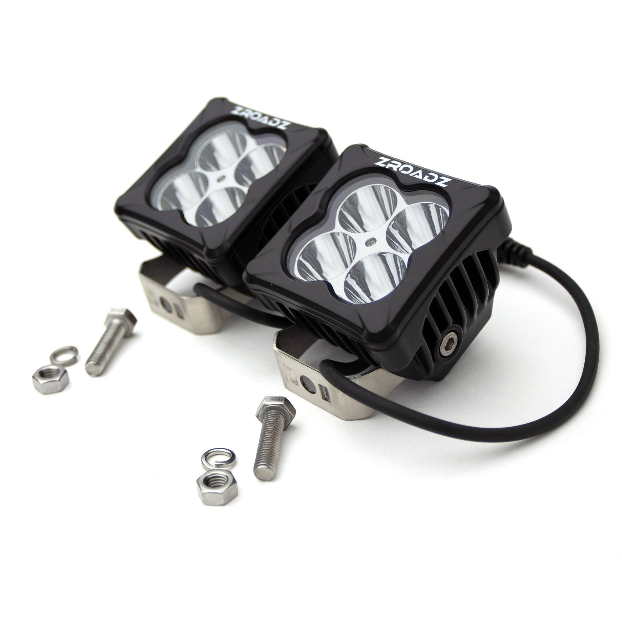 ZROADZ G2 Series Z30BC20W-D3S-2 3"Light Pod Set, White, Spot 2 Pc