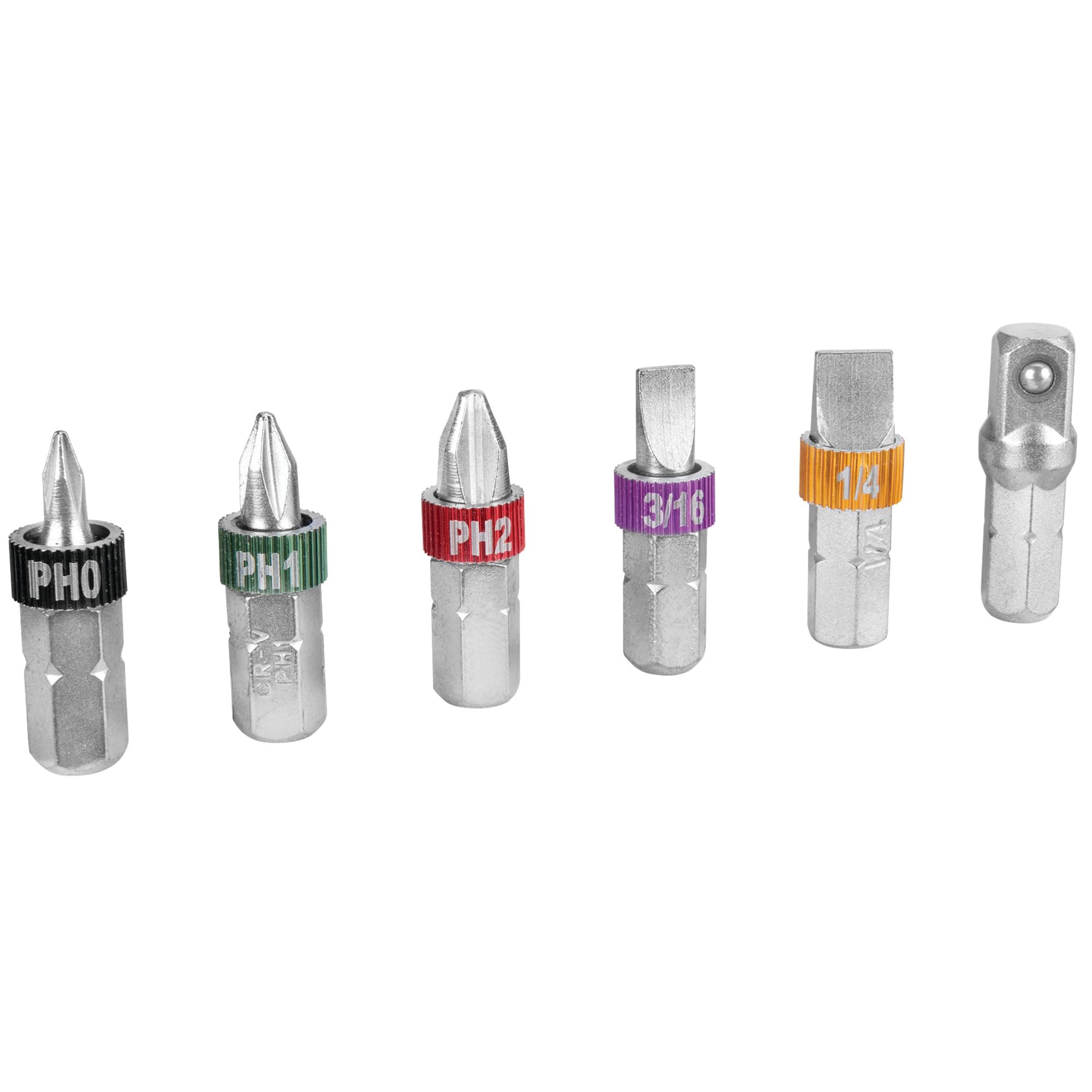 1/4" Bit Ratchet Set Performance Tool 7 pc. - W490