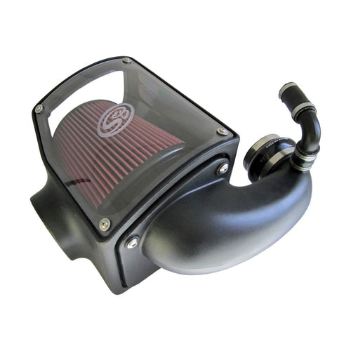 Cold Air Intake S&B Filters 75-5045 For 1992-2000 Chevy/GMC Duramax 6.5L (Oiled Cleanable, 8-ply Cotton Filter)