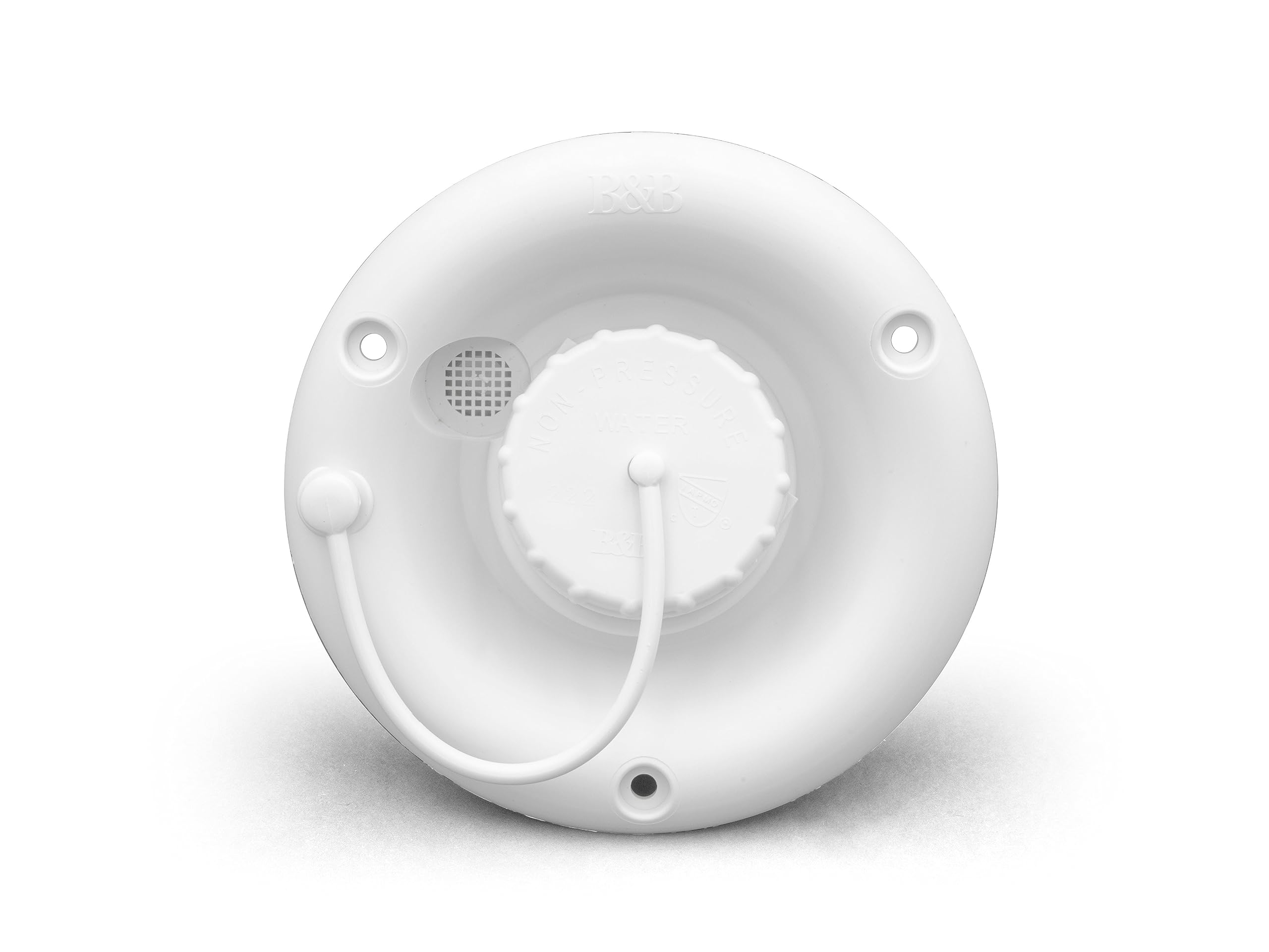 B&B Molders, Gravity Water Fill Dish 94247 – Polar White, UV-Stable Acrylonitrile Construction with Vent Connection, OEM Replacement – Made in USA