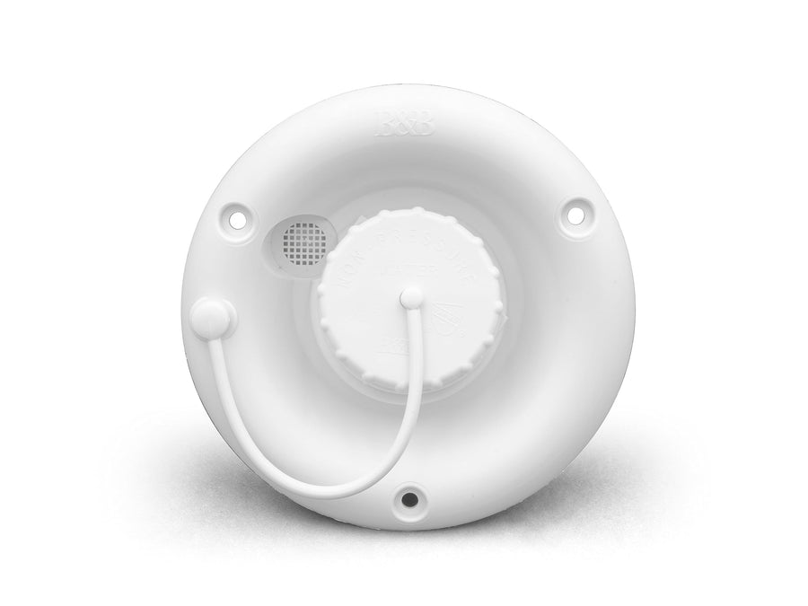 B&B Molders, Gravity Water Fill Dish 94247 – Polar White, UV-Stable Acrylonitrile Construction with Vent Connection, OEM Replacement – Made in USA
