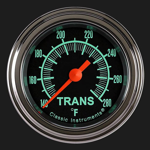 GS127SLF Classic Instruments G/Stock 2-1/8" Transmission Temperature Gauge Full Sweep
