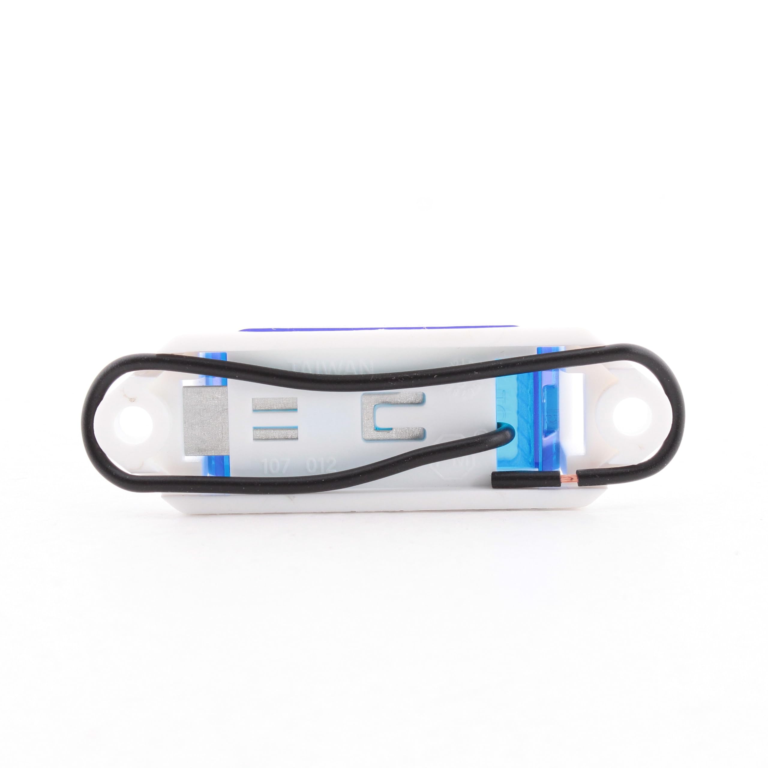 Blue Peterson Manufacturing V107WB 3.18"x1.00" LED Strobe Light (Inc Acsry Light Rectangle), 1 Pack