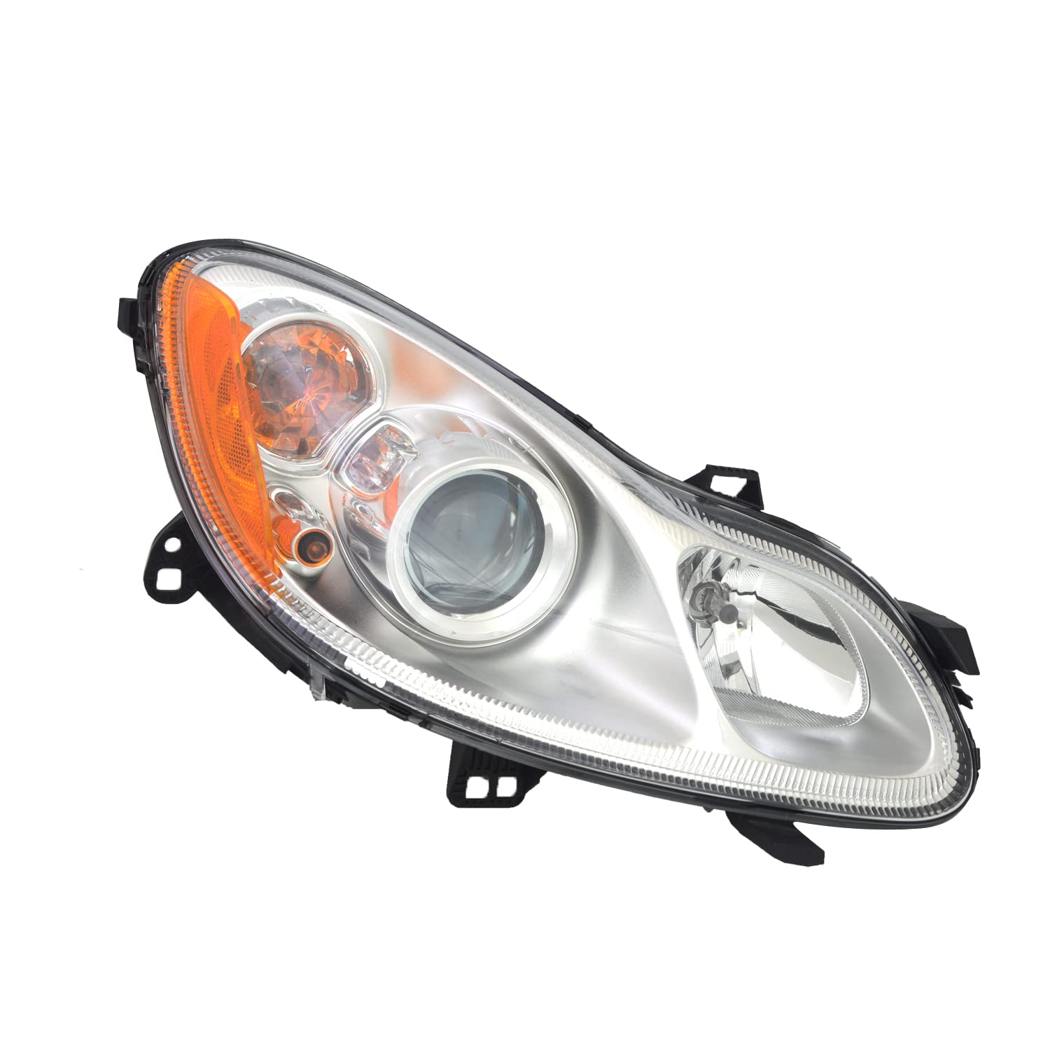 Right TYC Headlight Assembly Compatible with 2010-2015 Smart Fortwo