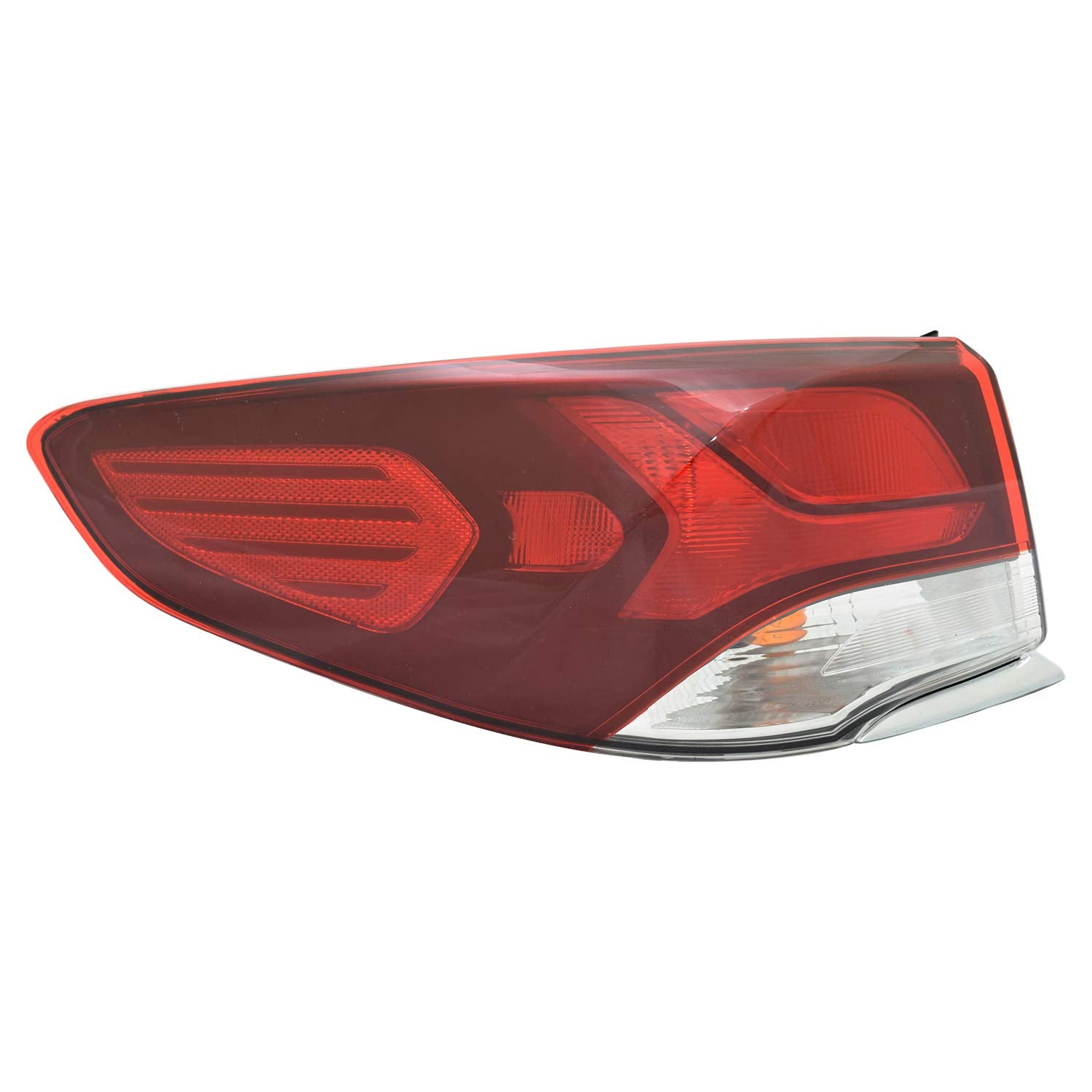 Left TYC Tail Light Assembly Compatible with 2018-2019 Hyundai Santa Fe