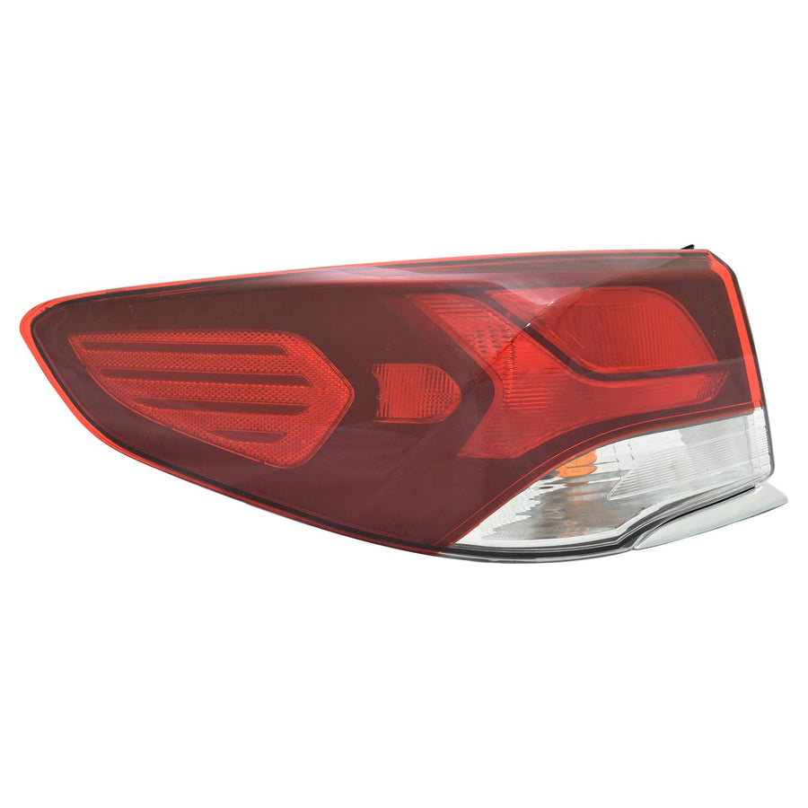 Left TYC Tail Light Assembly Compatible with 2018-2019 Hyundai Santa Fe