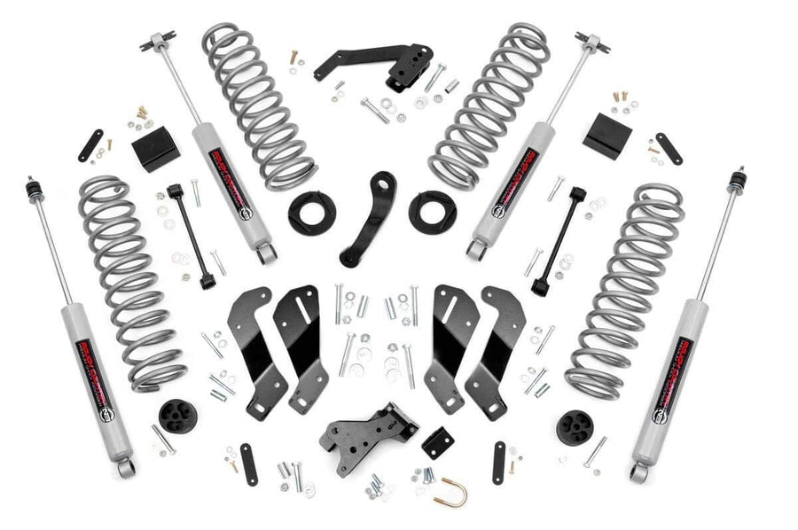 3.5" Lift Kit Rough Country for 2007-2018 Jeep Wrangler JK Unlimited - 69430