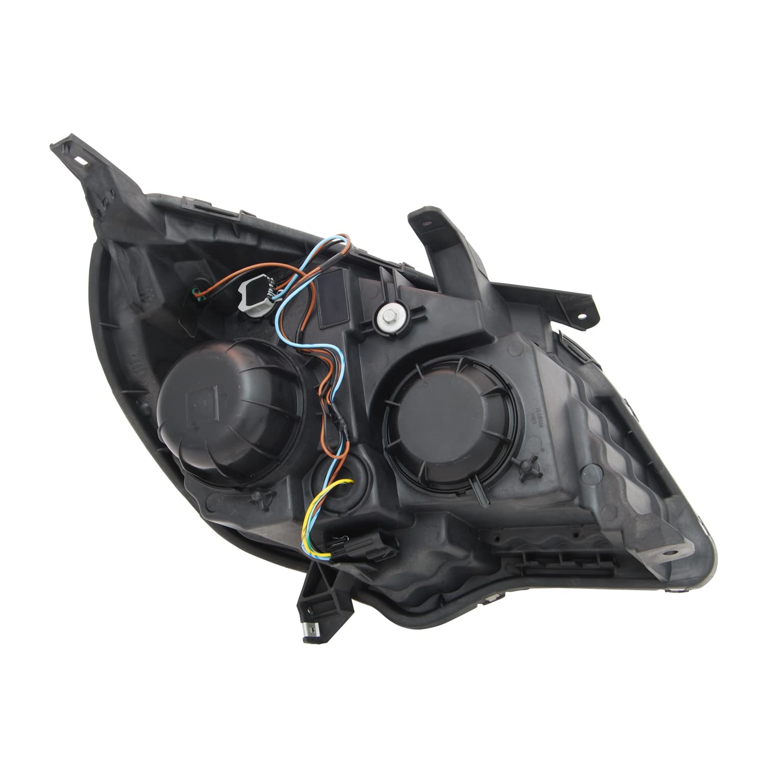 Left TYC Headlight Assembly Compatible with 2010-2015 Chevrolet Equinox