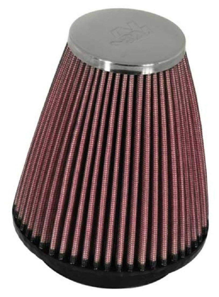 K&N Original High-Flow Lifetime Universal Clamp-On Air Filter: High Performance, Premium, Washable: Flange Diameter: 2.25 In, Filter Height: 4 In, Flange Length: 0.625 In, Shape: Round Tapered,RC-1250
