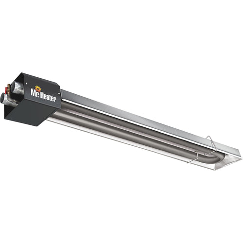 Mr. Heater 10' Low Intensity Natural Gas F202860 Radiant Tube Heater System with Propane Conversion Kit