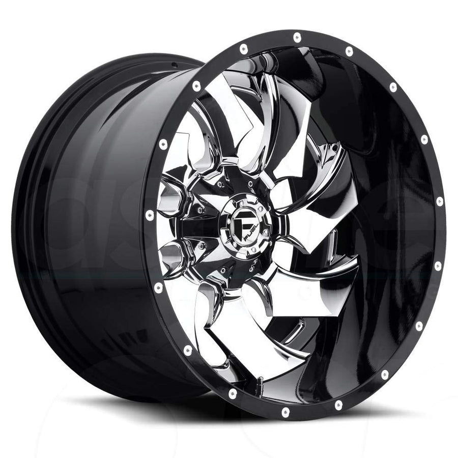 D240 Fuel 2PC 20X9 8X6.5 CHR-PLATED-GBL 20MM - D24020908257