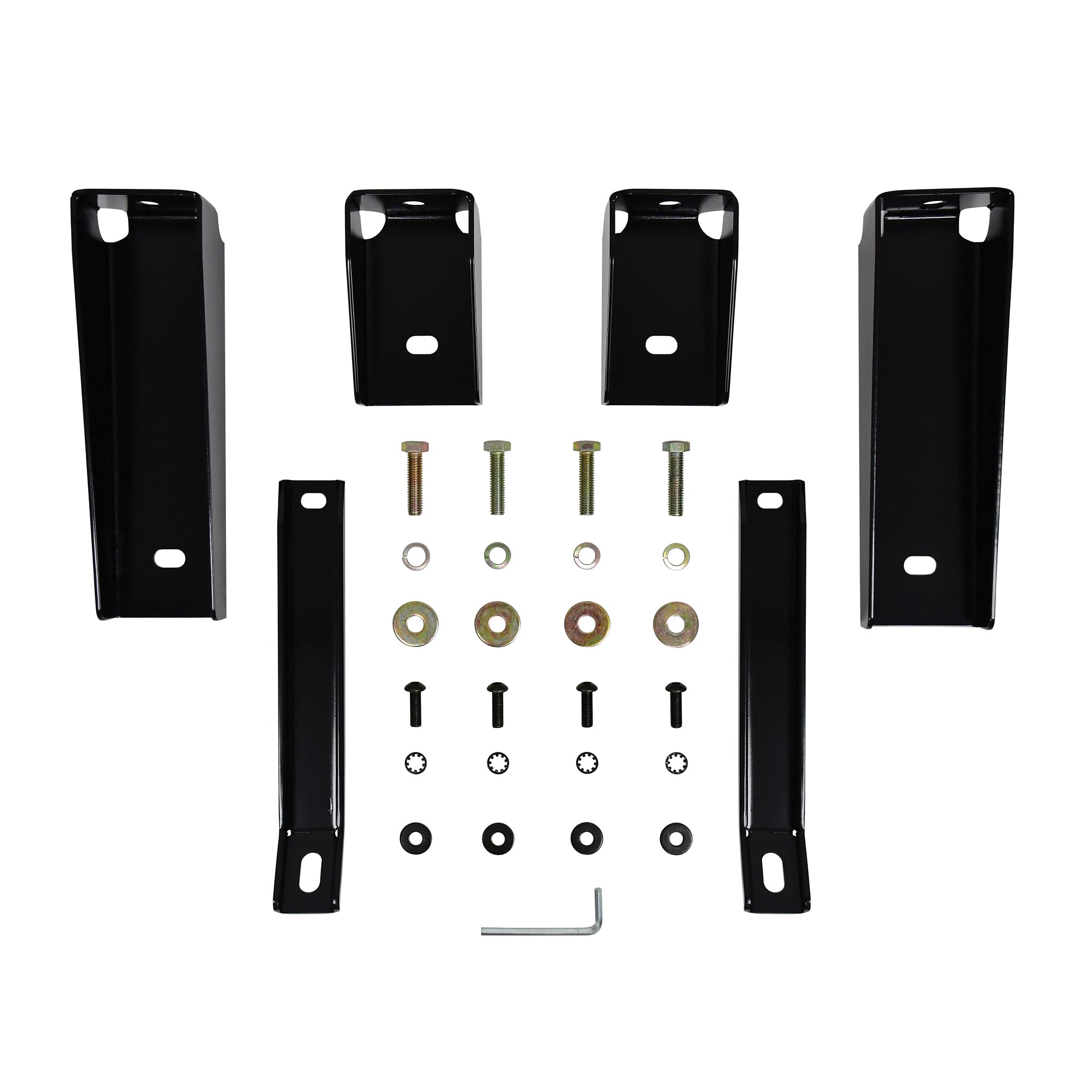 Westin E-Series 23-4125 3 Round Nerf Bars fits 2019-2025 Silverado Sierra 1500 Double Cab (Exc 2019 Silverado LD/Sierra 1500 Limited) Black Pair